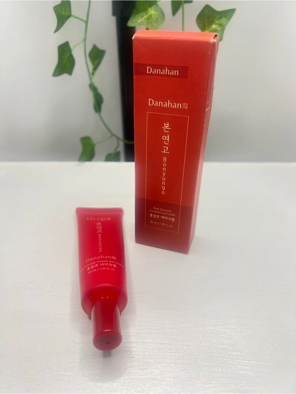 NWT Danahan Bonyongo Red Ginseng Vinegar Eye Cream 30ml